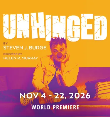 Unhinged American Stage Show event flyer poster.