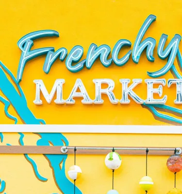 Exterior building photo of Frenchy's Seafood Market.