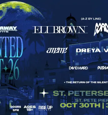 Haunted Fest 2026 event flyer poster.