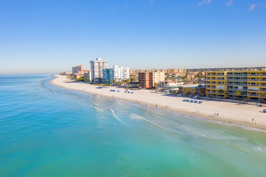 Aerial view of Redington Beach