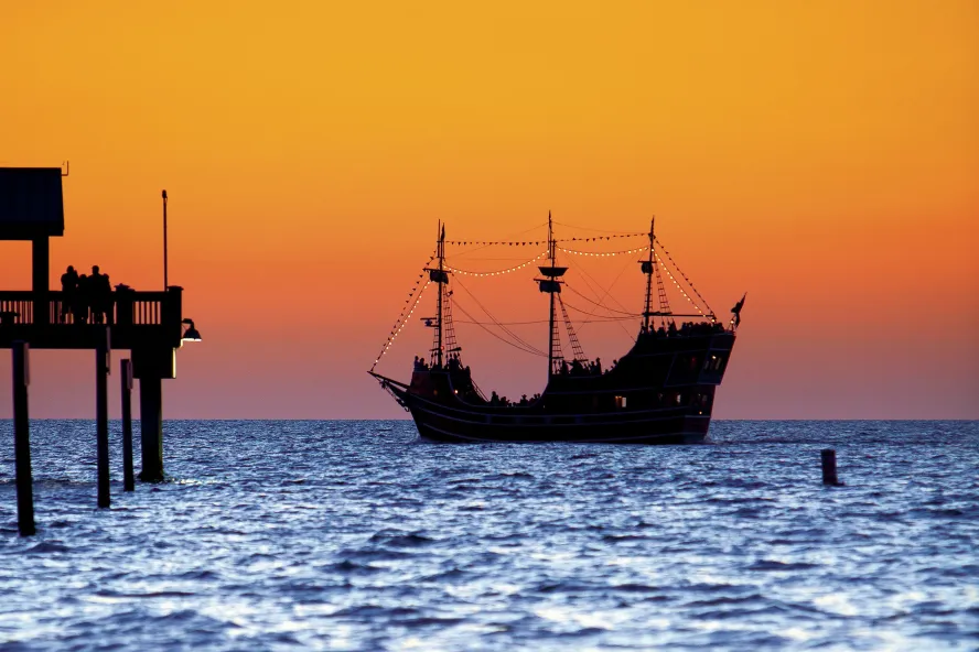 Captain Memo's Pirate Cruise on Sunset off of Pier 60