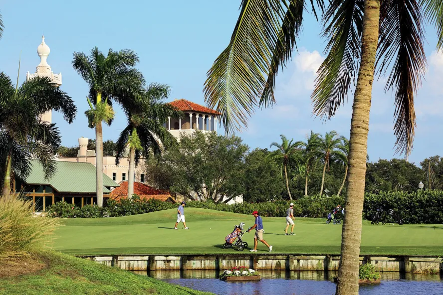 Golfers playing at the Vinoy Renaissance Resort & Golf Club