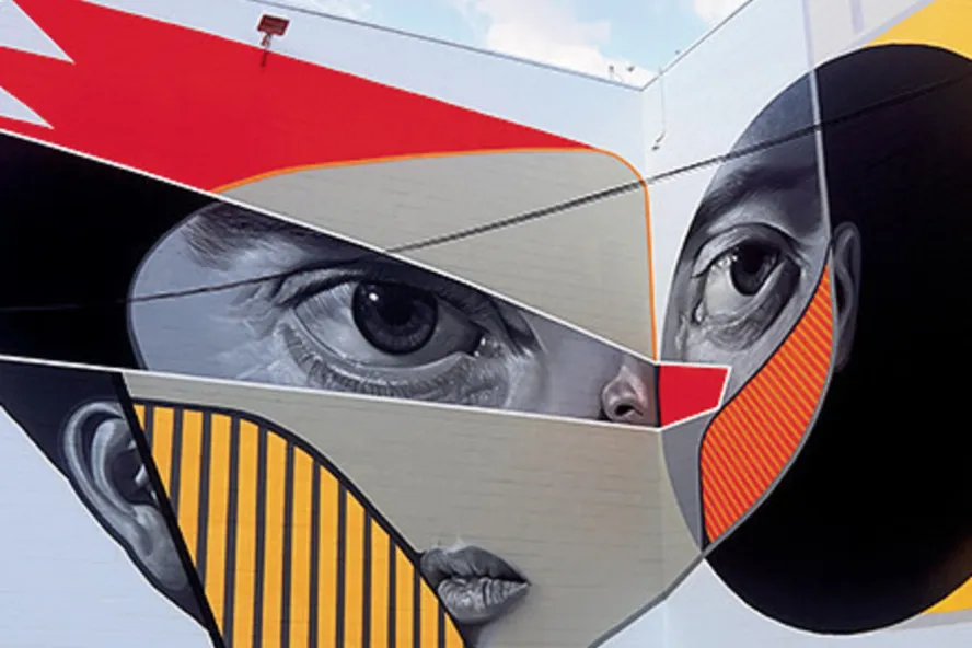  Untitled Mural by Belin, Warehouse Arts District