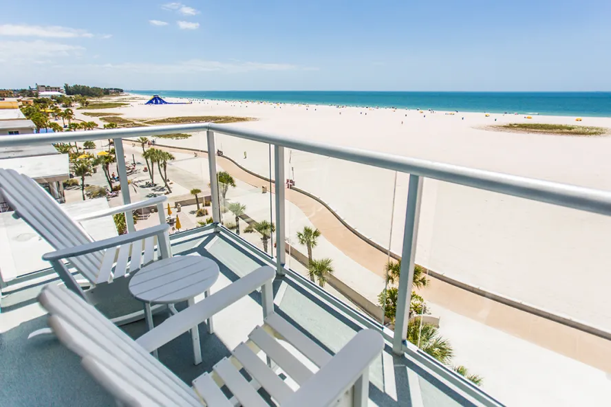 Treasure Island Beach Resort Balcony
