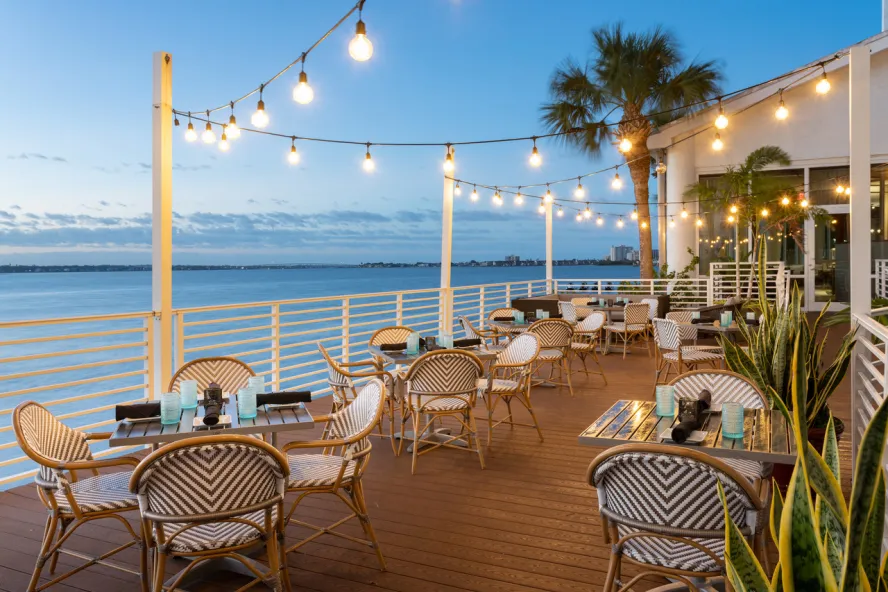 The Watercolour Grill House at Clearwater Beach Marriott Suites Outside Dining