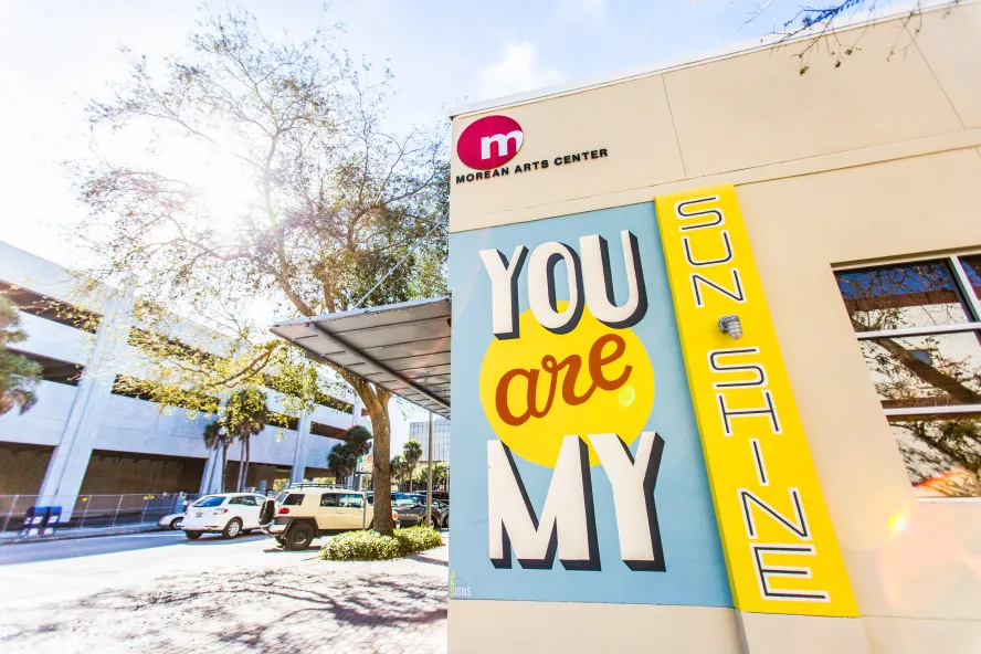 You Are My Sunshine mural