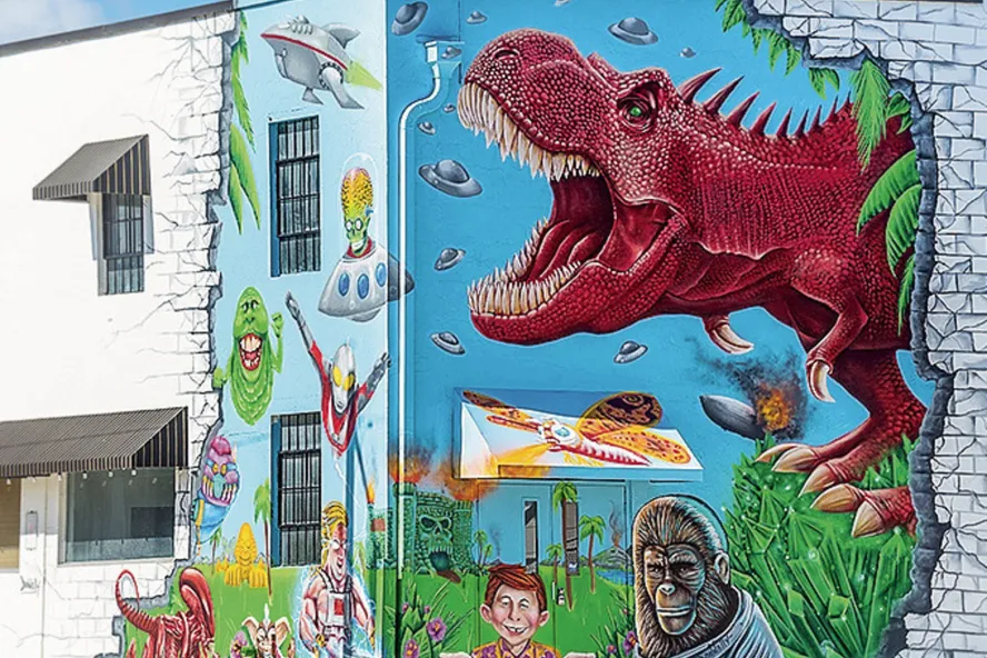 Cultosaurus mural