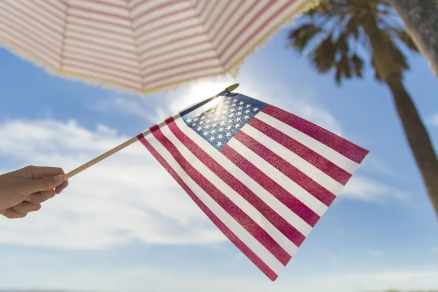Fourth of July Stock Image