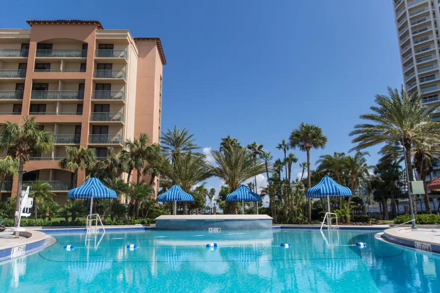Sheraton Sand Key with pool in foreground