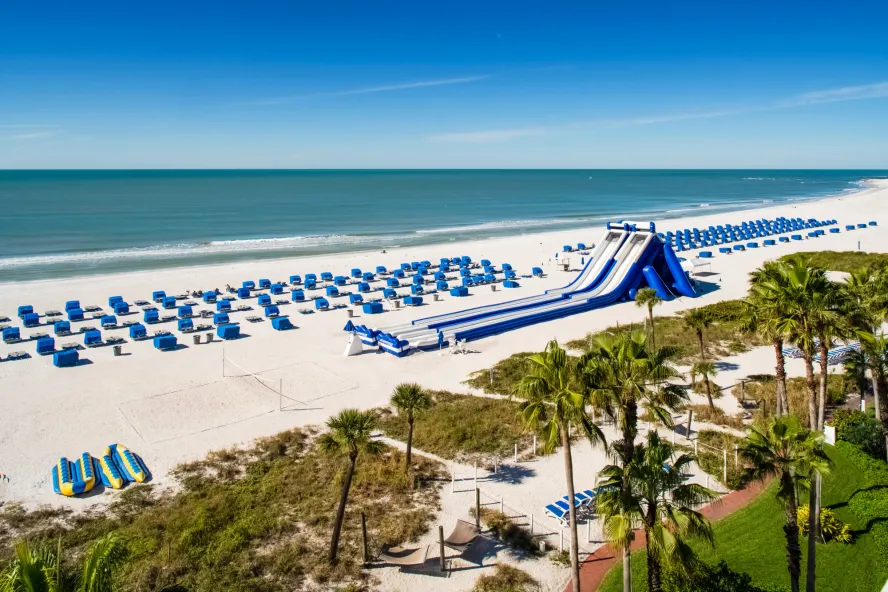 Waterslide at Tradewinds St. Pete Beach Florida