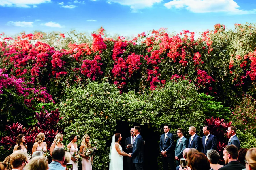 Wedding at Sunken Gardens