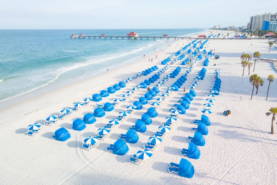 beach drone