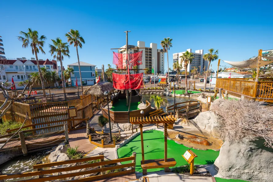 mini golf course