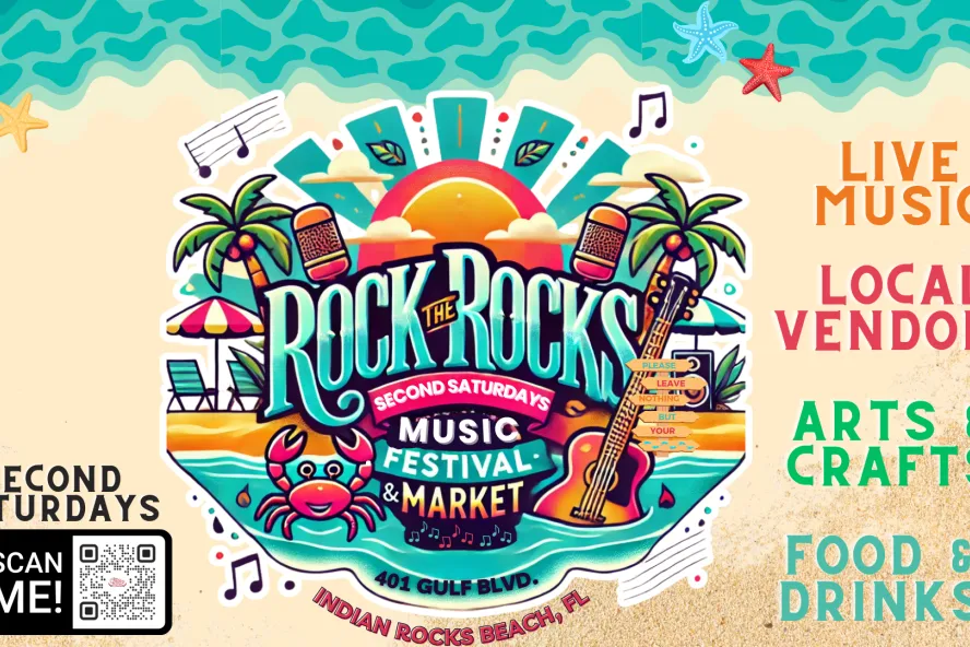 Rock the Rocks monthly event market.