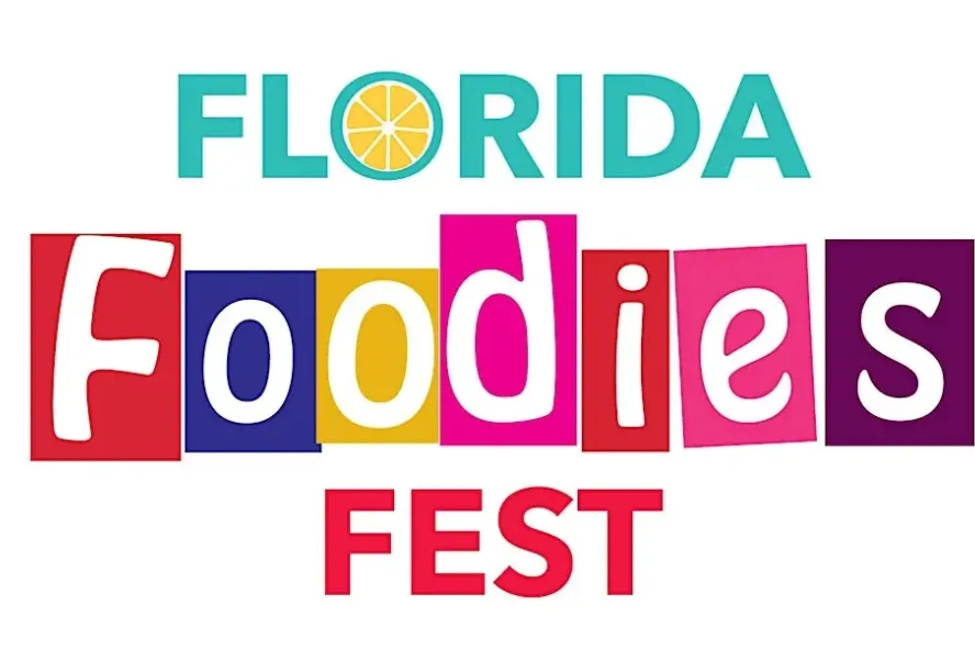 Florida Foodies Festival St. Pete event flyer poster.