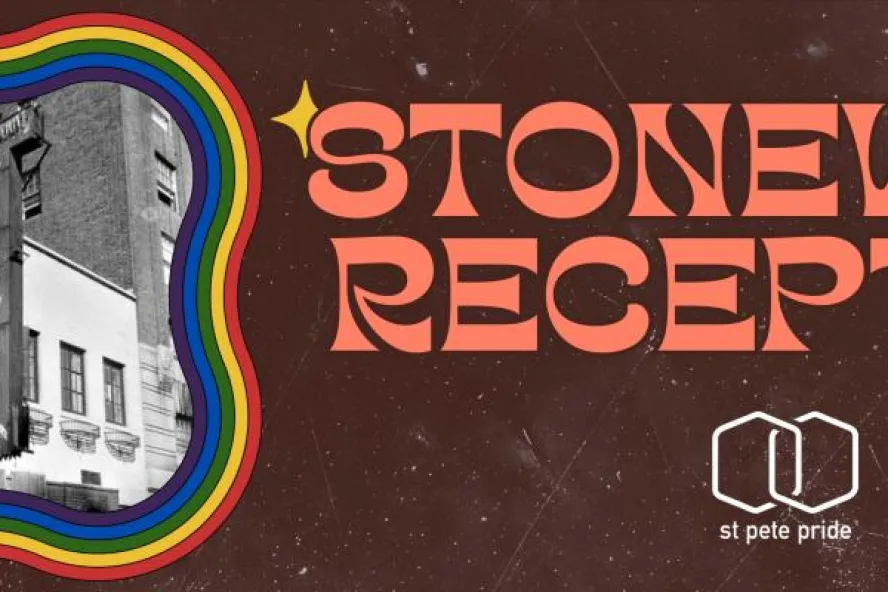 Stonewall Reception event flyer poster.