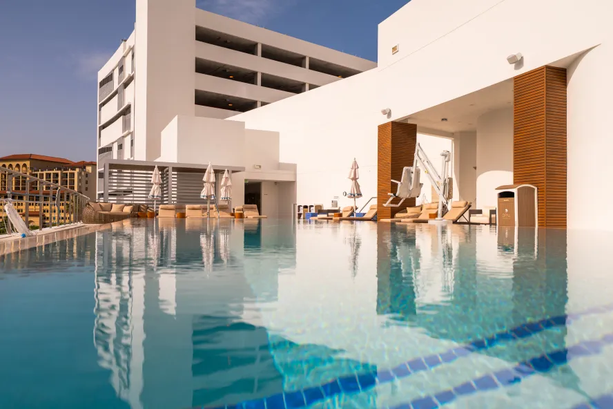 a pool at Opal Sol resort in Clearwater Beach