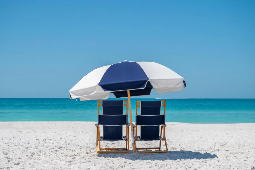 umbrella chairs st pete beach