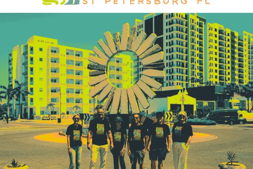 Booker Creek Arts Festival event flyer poster.