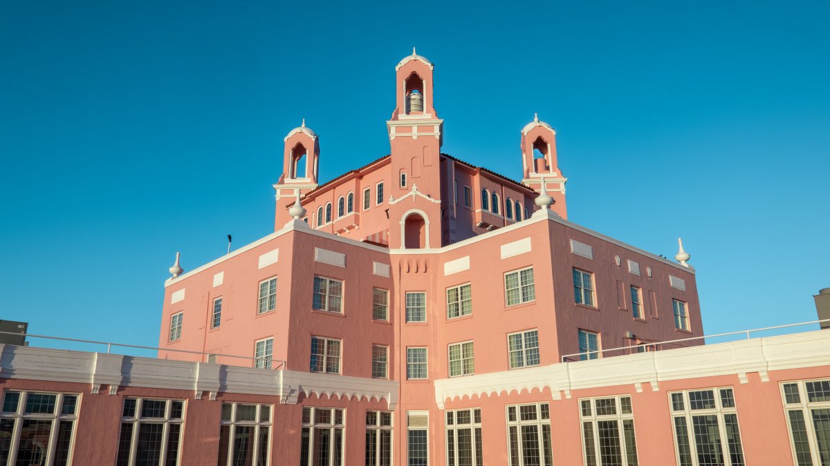 the outside of the Don CeSar building against the sky