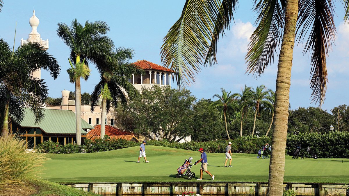 Golfers playing at the Vinoy Renaissance Resort & Golf Club