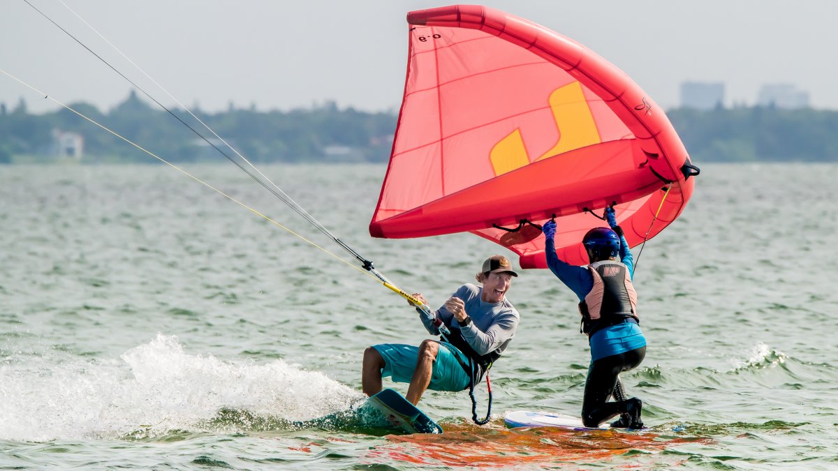 Aaron Gunilla Kite Surfer