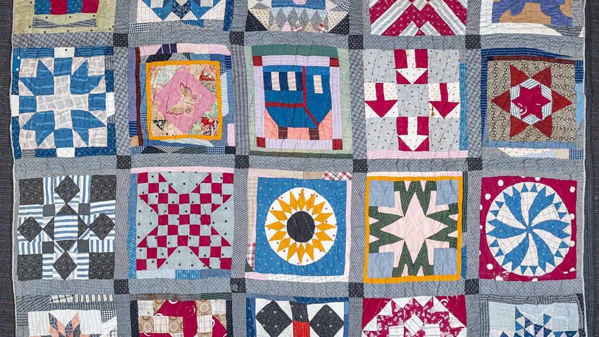 A quilt from Pieced and Patterned