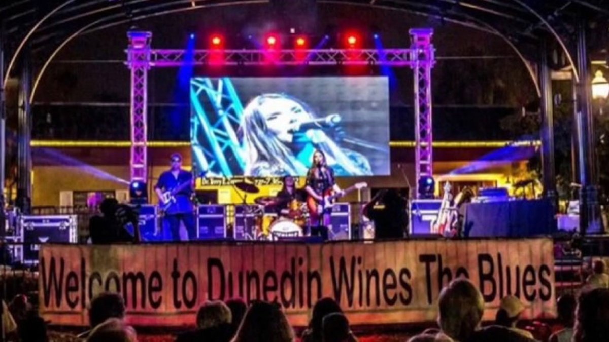 Dunedin Wines the Blues Visit St Petersburg Clearwater Florida