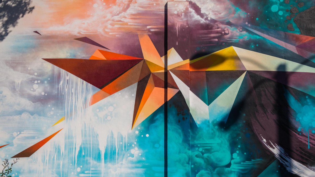 "Inner Visions" Mural by Mikael B, EDGE District