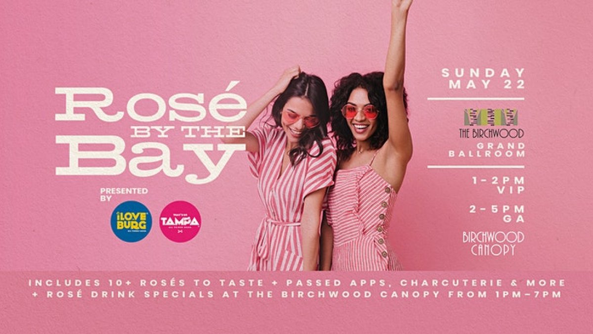 Rosé by the Bay Visit St Petersburg Clearwater Florida