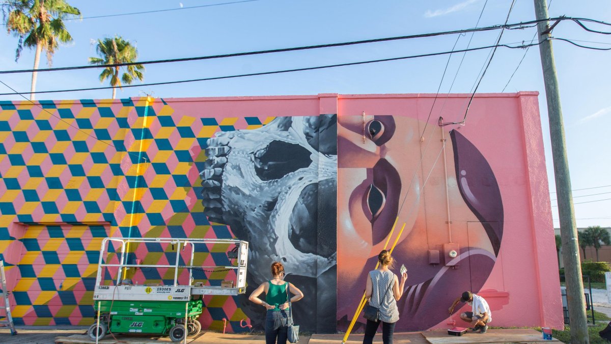 "Ego & Identity" Mural by Michael Reeder