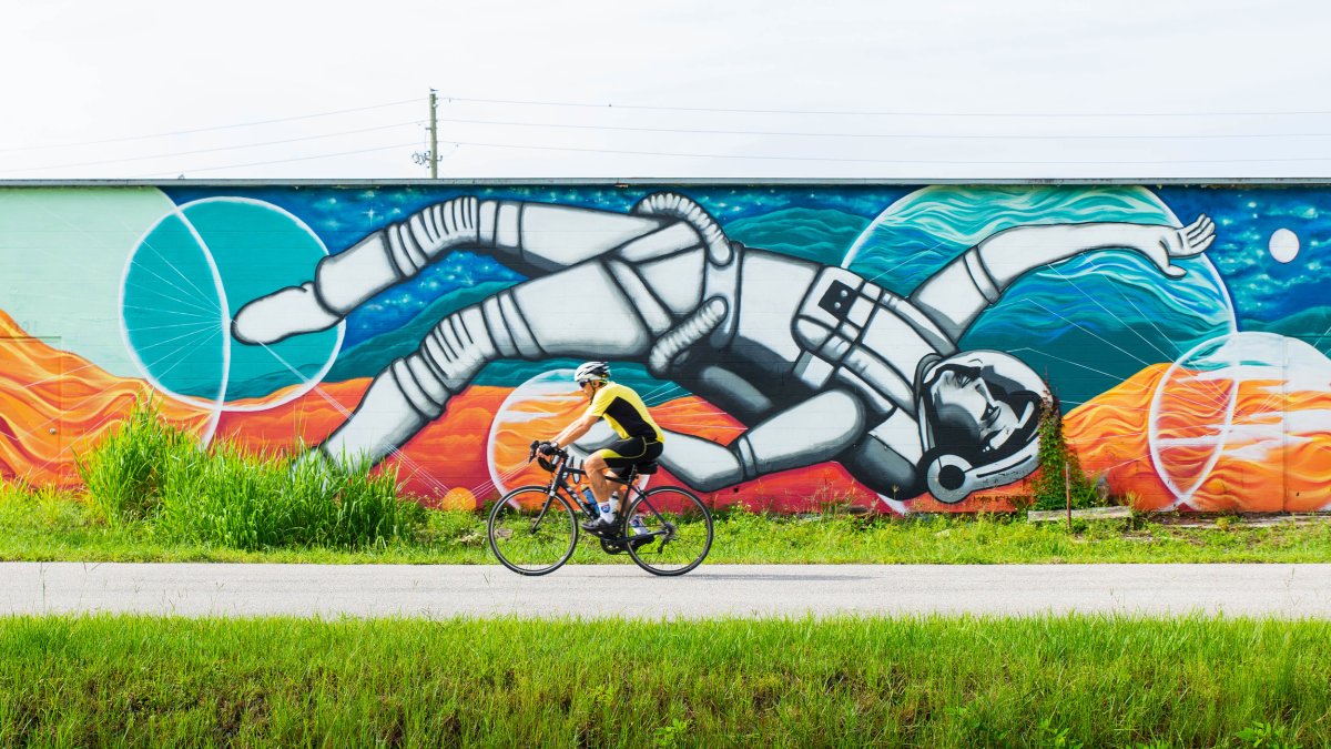 Progress mural by Sarah Page