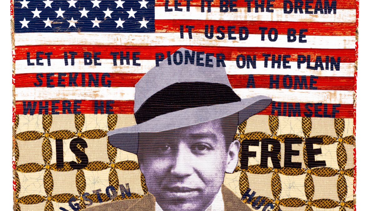 Tierney Davis Hogan, Langston Hughes, Pioneer Poet, 2021, ©Tierney Davis Hogan.