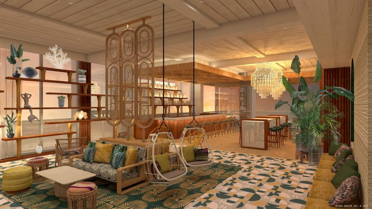 The Hiatus interior rendering