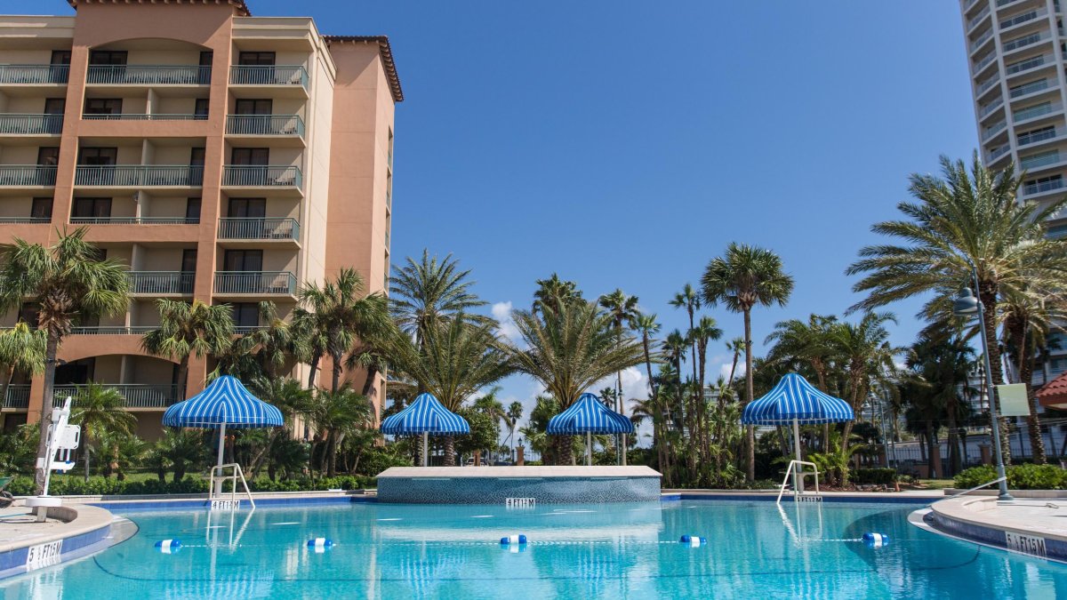 Sheraton Sand Key with pool in foreground