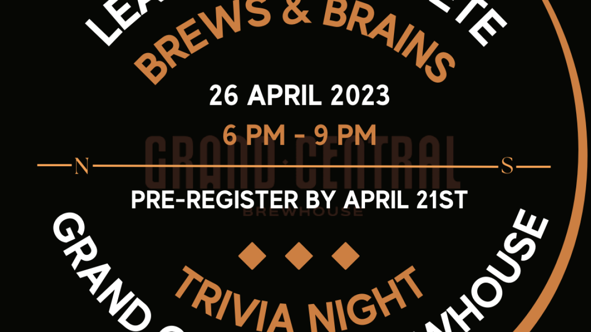 Leadership St. Pete Brews & Brains Trivia Night at Grand Central