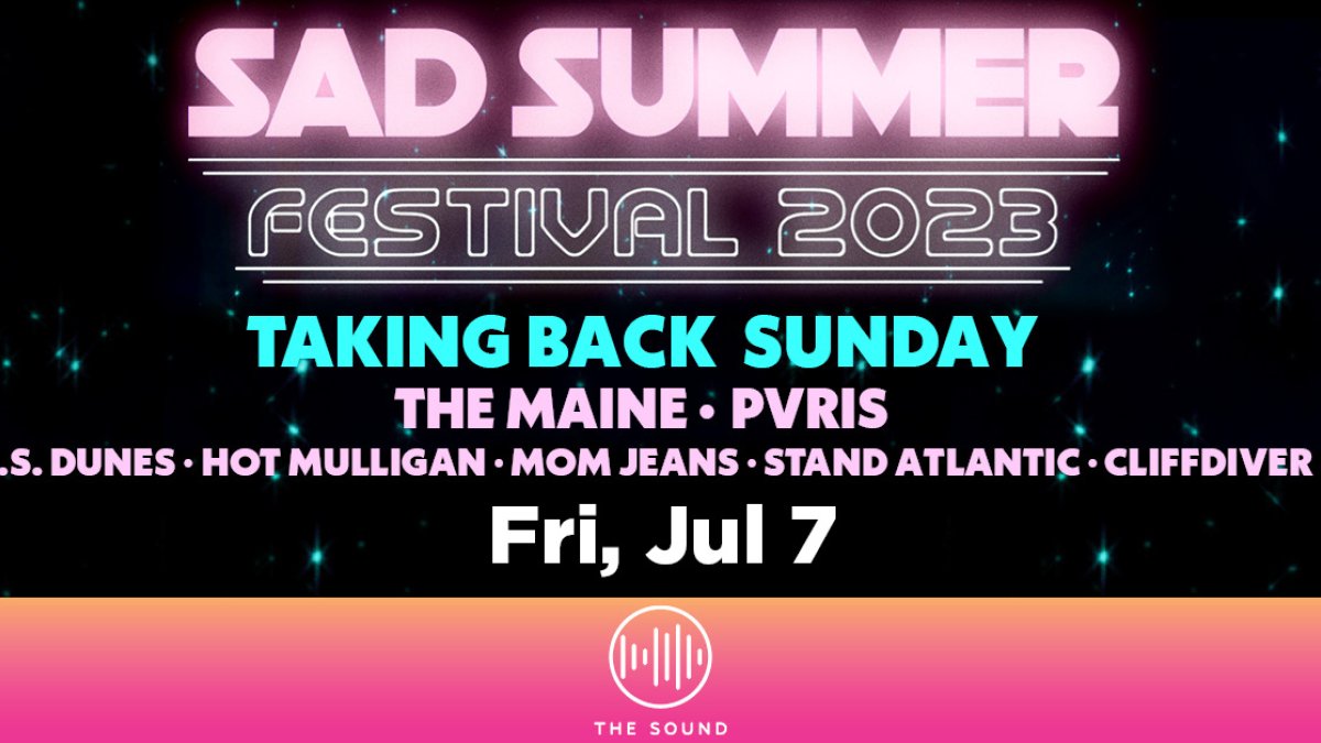 Sad Summer Festival 2023 at The Sound Visit St Petersburg Clearwater