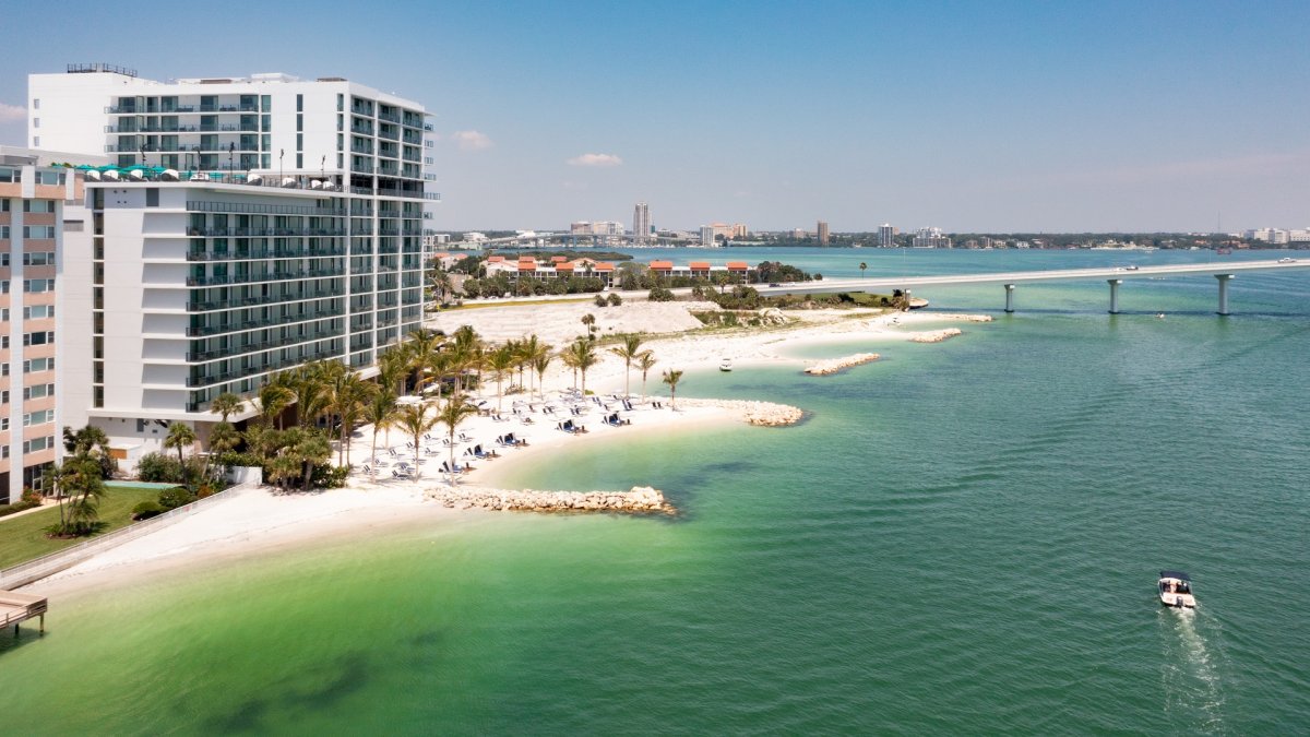 Hotel com vista para o mar