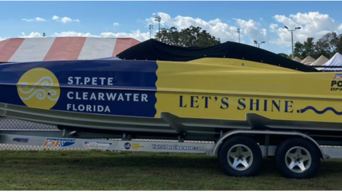 signage on the side of a boat