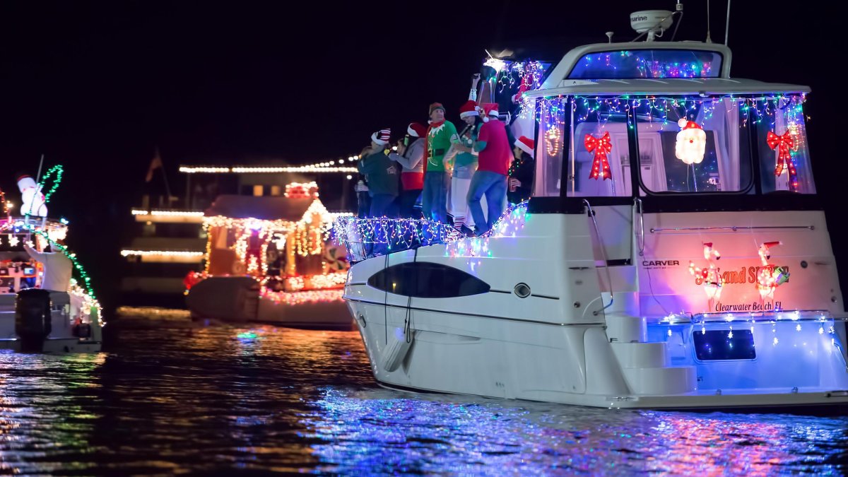 Downtown St. Pete Lighted Boat Parade Visit St Petersburg Clearwater