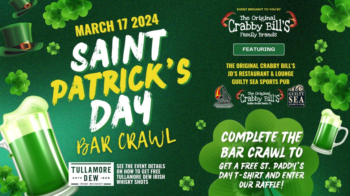 st paddys day pub crawl 2025