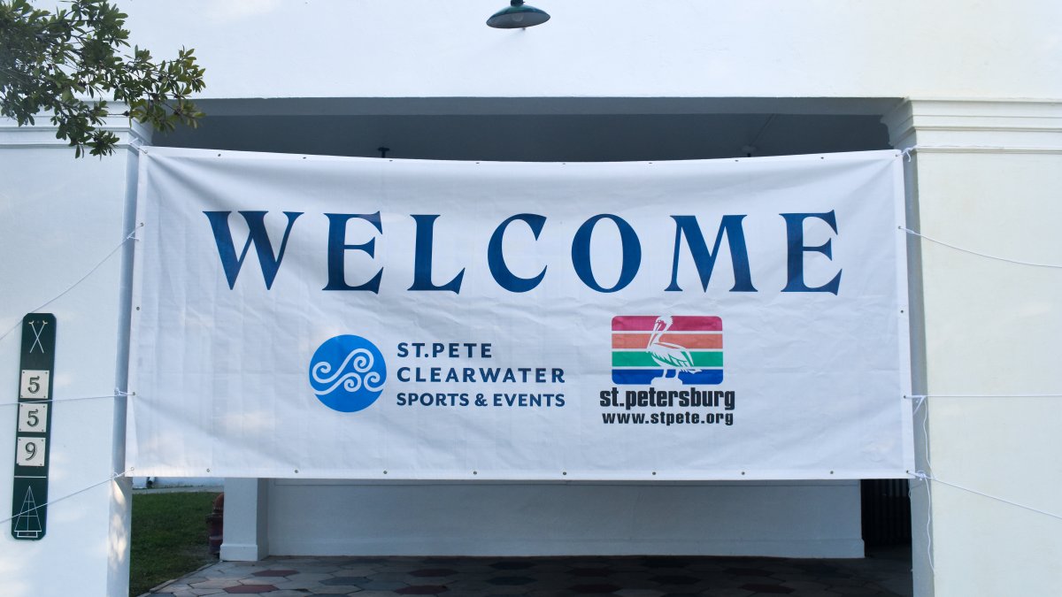 St. Pete Welcome Sign