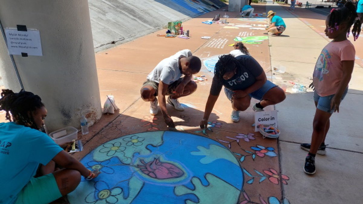 Tampa Bay Chalk Festival Visit St Petersburg Clearwater Florida