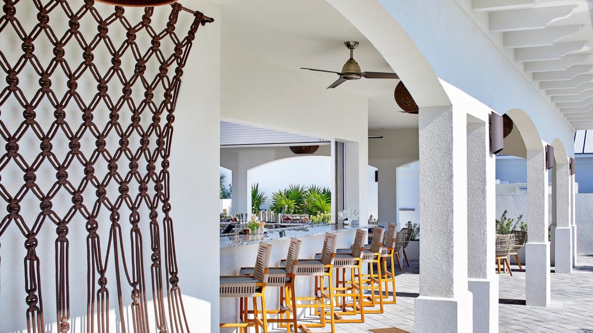 The bar at Vista at the Top 