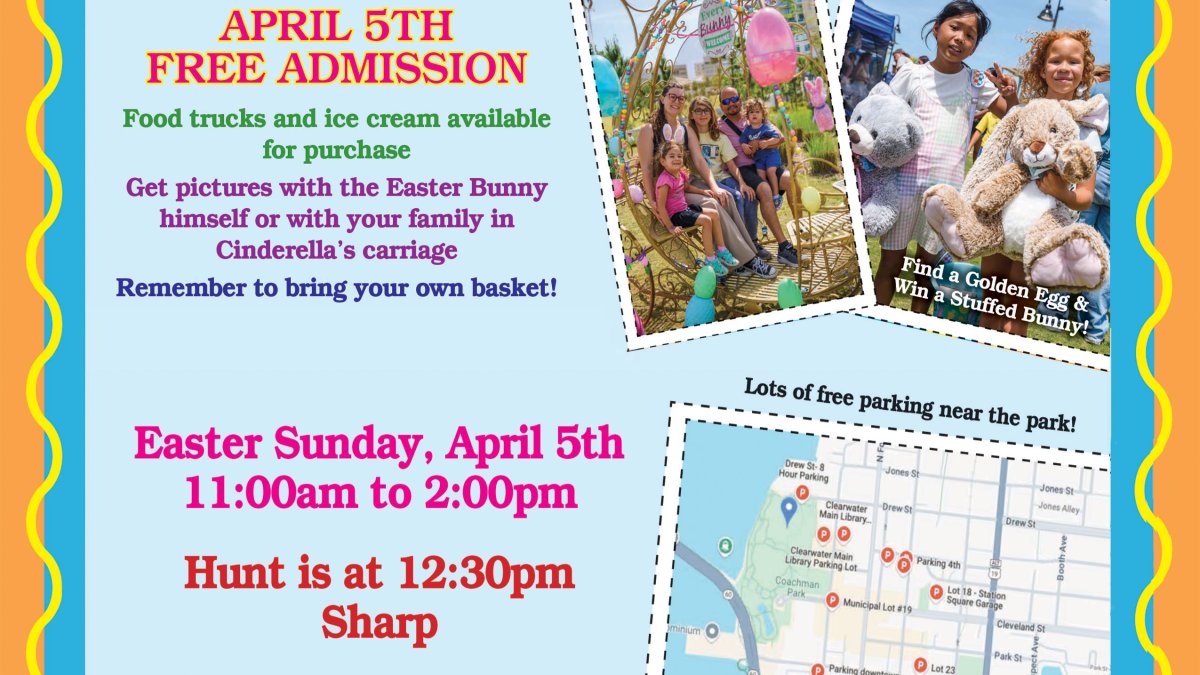 Annual Ginormous Easter Egg Hunt at Coachman Park | Visit St Petersburg ...