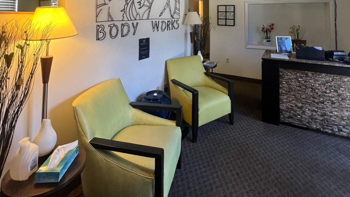 Lobby at BodyWorks Spa
