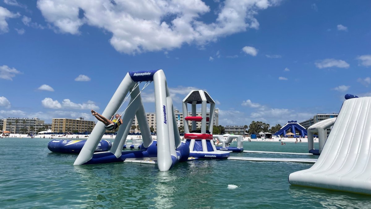 Water park inflatables