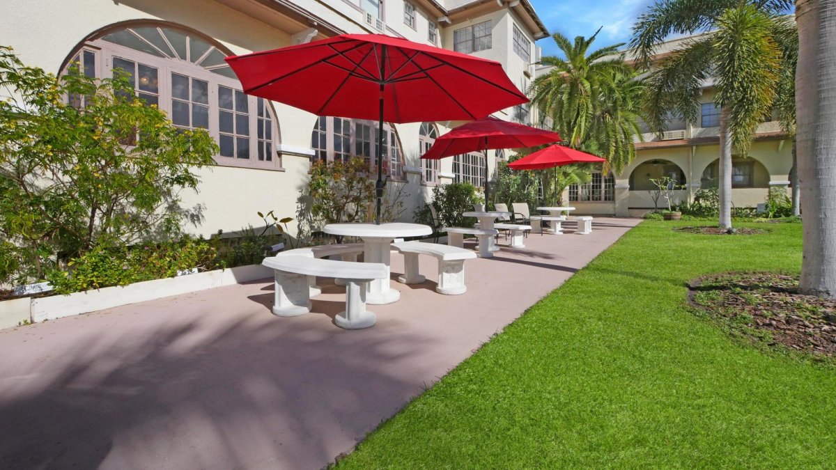 Outdoor patio