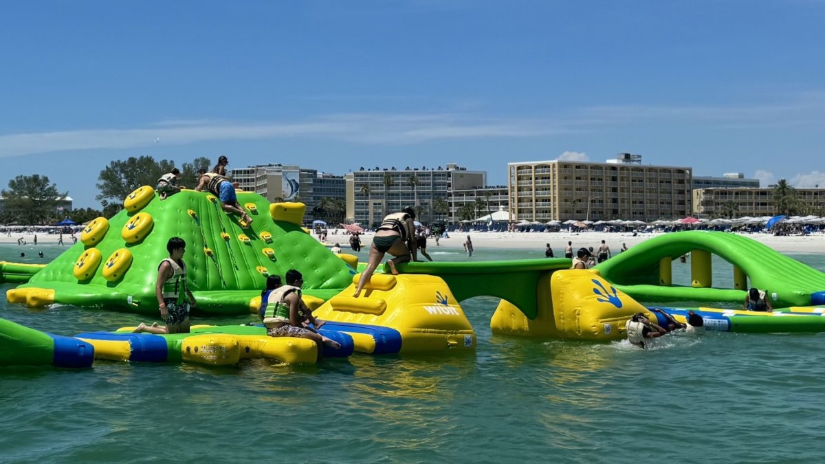 Floating Water Park at TradeWinds Resort | Visit St Petersburg