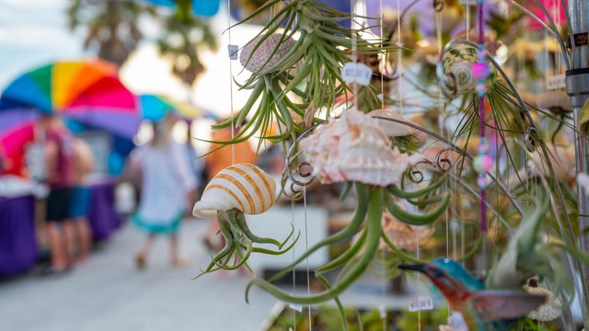 Ornaments at Sunsets at Pier 60 Marketplace